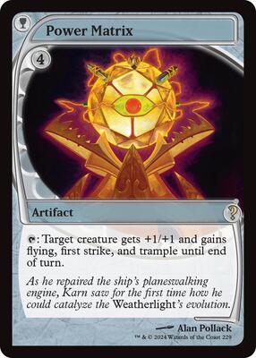 Power Matrix (Future Sight) card from Mystery Booster 2