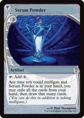 Serum Powder (Future Sight) card from Mystery Booster 2