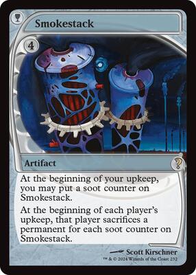 Smokestack (Future Sight) card from Mystery Booster 2