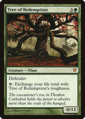 Tree of Redemption card from Innistrad