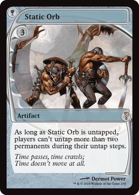Static Orb (Future Sight) card from Mystery Booster 2