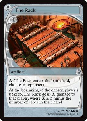 The Rack (Future Sight) card from Mystery Booster 2