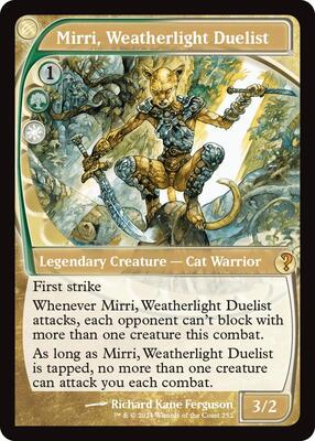 Mirri, Weatherlight Duelist (Future Sight) card from Mystery Booster 2
