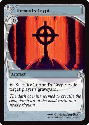 Tormod's Crypt (Future Sight) card from Mystery Booster 2