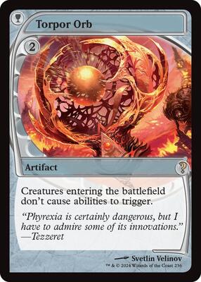 Torpor Orb (Future Sight) card from Mystery Booster 2