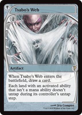 Tsabo's Web (Future Sight) card from Mystery Booster 2