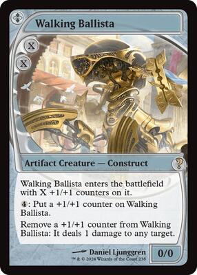 Walking Ballista (Future Sight) card from Mystery Booster 2