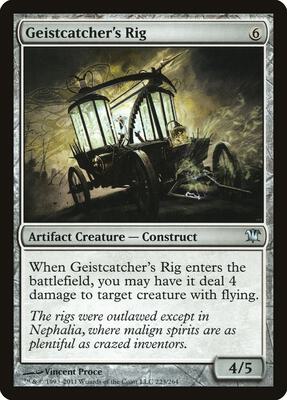 Geistcatcher's Rig card from Innistrad