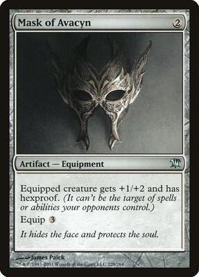 Mask of Avacyn card from Innistrad