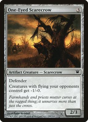 One-Eyed Scarecrow card from Innistrad