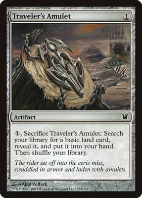 Traveler's Amulet card from Innistrad