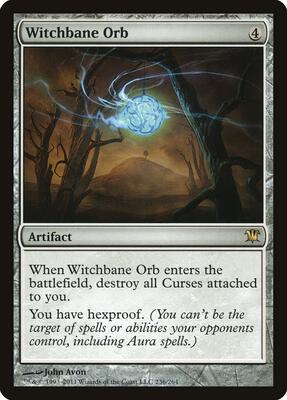 Witchbane Orb card from Innistrad