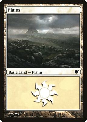 Plains (251) card from Innistrad