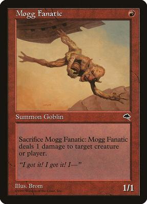 Mogg Fanatic card from Tempest