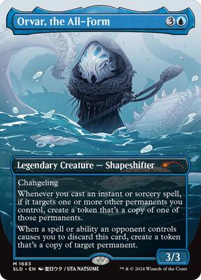 Orvar, the All-Form (1683) (Rainbow Foil) card from Secret Lair Drop Series