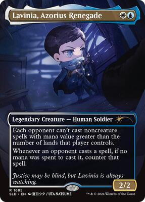 Lavinia, Azorius Renegade (Rainbow Foil) card from Secret Lair Drop Series