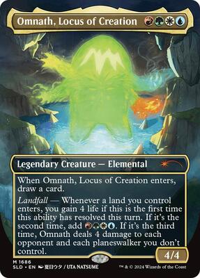Omnath, Locus of Creation (Rainbow Foil) card from Secret Lair Drop Series