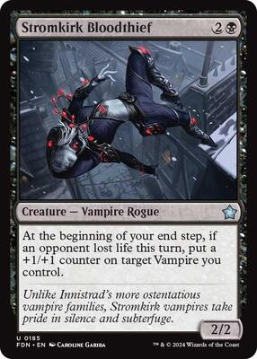 Stromkirk Bloodthief card from Foundations