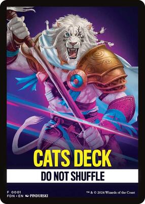 Cats Deck Theme Card card from Foundations