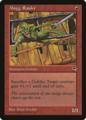 Mogg Raider card from Tempest