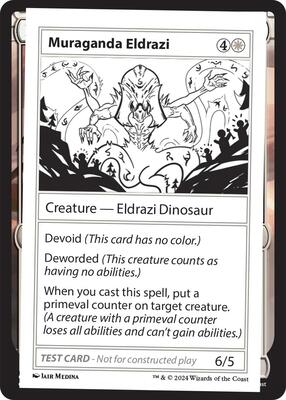 Muraganda Eldrazi card from Mystery Booster 2 Playtest Cards