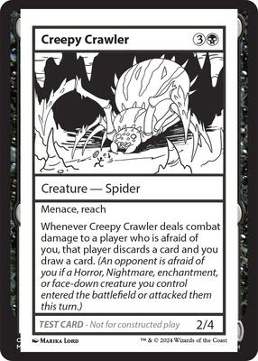 Creepy Crawler card from Mystery Booster 2 Playtest Cards