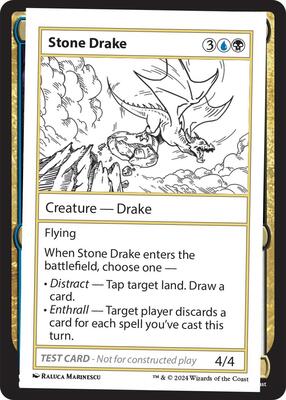 Stone Drake card from Mystery Booster 2 Playtest Cards