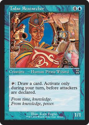 Talas Researcher card from The List Reprints