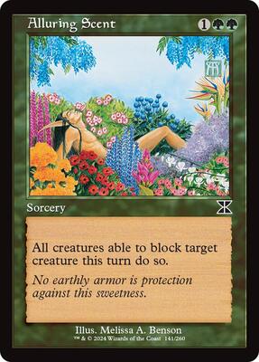 Alluring Scent card from The List Reprints