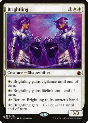 Brightling card from The List Reprints