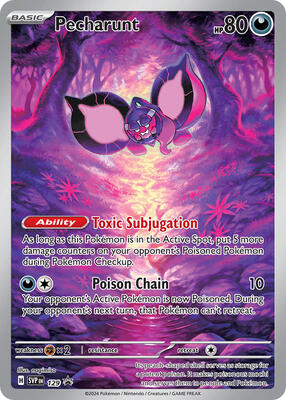 Pecharunt - 129 card from SV: Scarlet & Violet Promo Cards