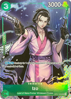 Izo (Premium Card Collection -BANDAI CARD GAMES Fest. 23-24 Edition-) card from One Piece Promotion Cards