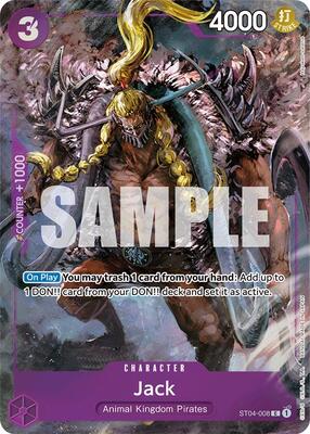 Jack (Premium Card Collection -BANDAI CARD GAMES Fest. 23-24 Edition-) card from One Piece Promotion Cards
