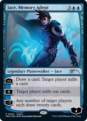 Jace, Memory Adept (Deluxe Commander Kit) card from Unique and Miscellaneous Promos