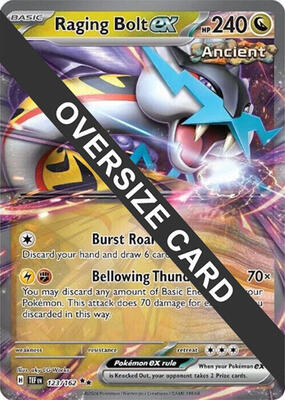 Raging Bolt ex - 123/162 card from Jumbo Cards