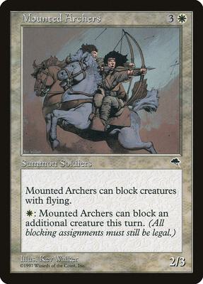 Mounted Archers card from Tempest