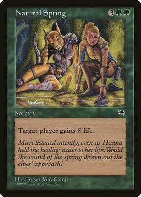 Natural Spring card from Tempest
