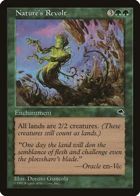 Nature's Revolt card from Tempest