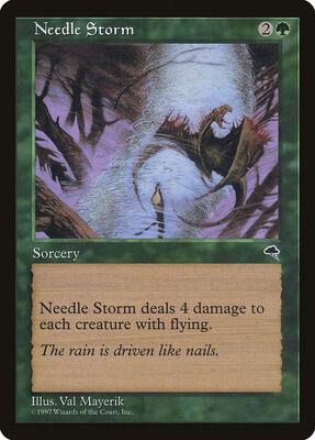 Needle Storm card from Tempest