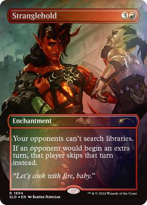 Stranglehold (Rainbow Foil) card from Secret Lair Drop Series
