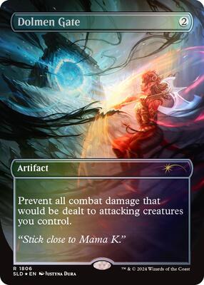 Dolmen Gate (Rainbow Foil) card from Secret Lair Drop Series