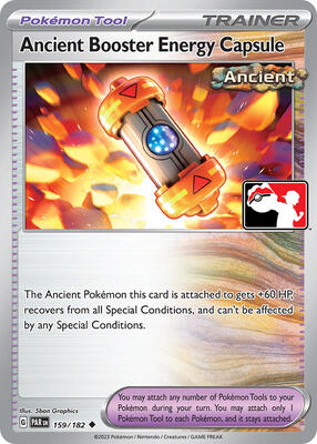 Ancient Booster Energy Capsule - 159/182 card from Prize Pack Series Cards