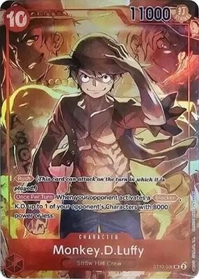 Monkey.D.Luffy (Treasure Booster Set) card from One Piece Promotion Cards