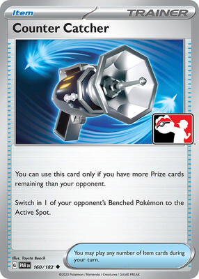 Counter Catcher - 160/182 card from Prize Pack Series Cards
