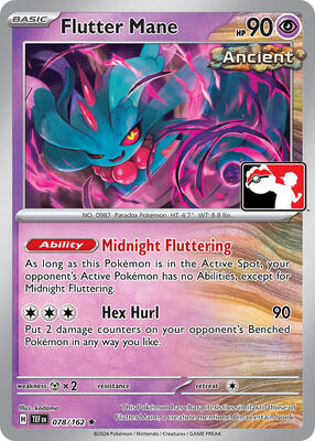 Flutter Mane - 078/162 card from Prize Pack Series Cards