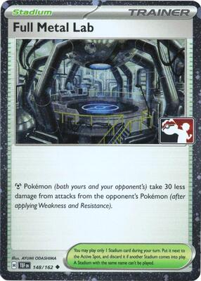 Full Metal Lab - 148/162 (Cosmos Holo) card from Prize Pack Series Cards