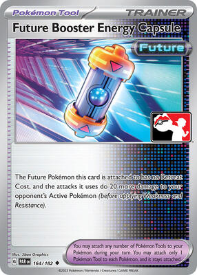 Future Booster Energy Capsule - 164/182 card from Prize Pack Series Cards