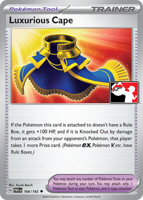 Luxurious Cape - 166/182 card from Prize Pack Series Cards