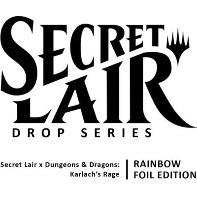 Secret Lair Drop: Secret Lair x Dungeons & Dragons: Karlach's Rage - Rainbow Foil Edition card from Secret Lair Drop Series
