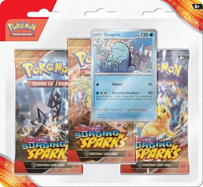 Surging Sparks 3 Pack Blisters [Quagsire] card from SV08: Surging Sparks